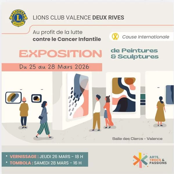 Exposition de peintures et de sculptures – Arts Trocs et Passions