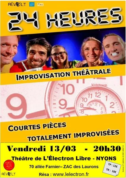 Impro -« 24h spécial vendredi 13 »