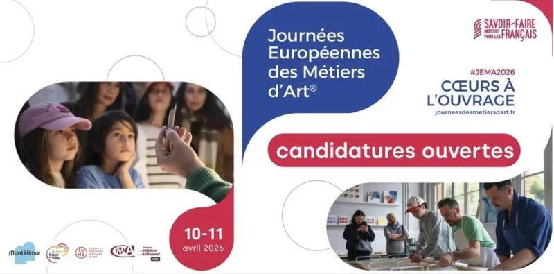 Journées Européennes des métiers d’art : Coeur à l’ouvrage