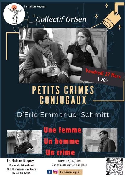 Petits crimes conjugaux – Théâtre
