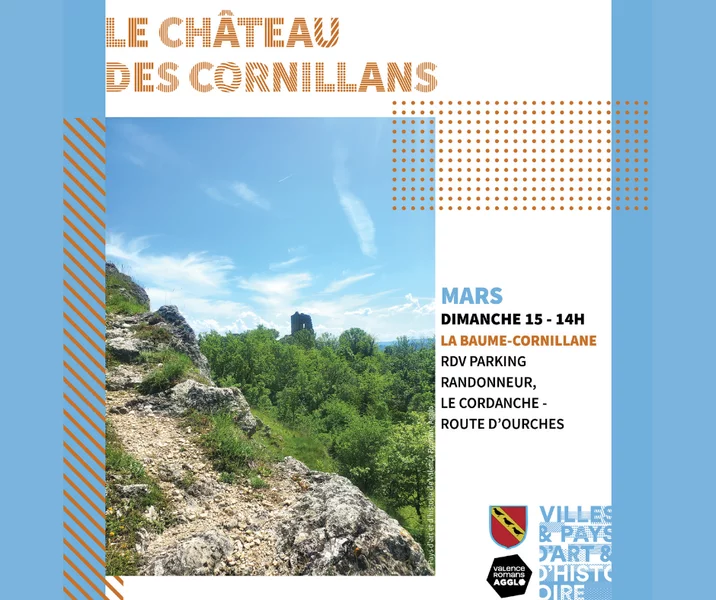 Randonnée patrimoine : Le château des Cornillans