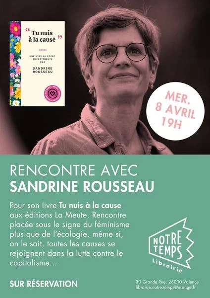 Rencontre avec Sandrine Rousseau