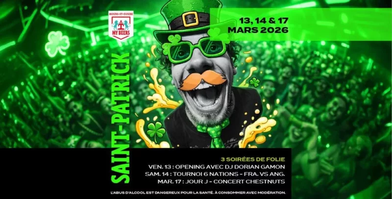 Semaine de la Saint Patrick – Concert rock