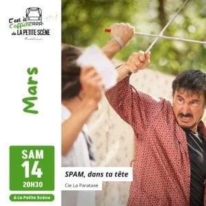 Théâtre : SPAM dans ta tête