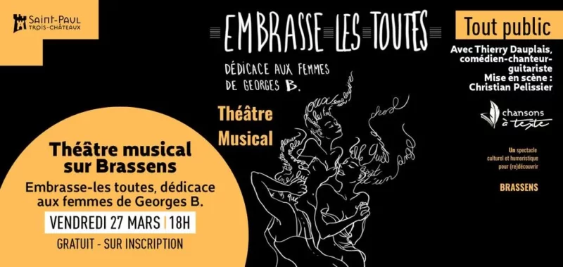 Théâtre musical sur Brassens