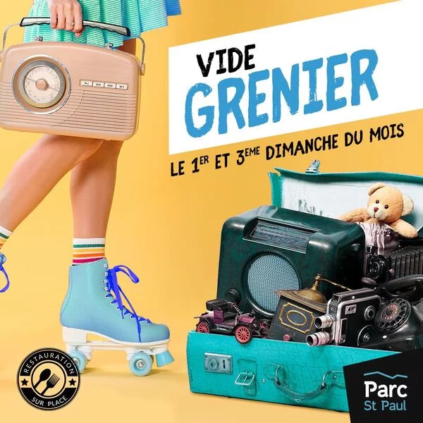 Vide-Grenier au Parc Saint-Paul